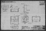 Manufacturer's drawing for North American Aviation B-25 Mitchell Bomber. Drawing number 98-61125