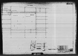 Manufacturer's drawing for North American Aviation B-25 Mitchell Bomber. Drawing number 98-53417