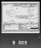 Manufacturer's drawing for Boeing Aircraft Corporation B-17 Flying Fortress. Drawing number 1-19856