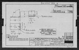Manufacturer's drawing for North American Aviation B-25 Mitchell Bomber. Drawing number 98-54344