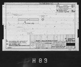 Manufacturer's drawing for North American Aviation B-25 Mitchell Bomber. Drawing number 98-54876
