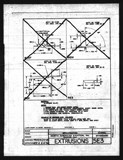 Manufacturer's drawing for North American Aviation AT-6 Texan / Harvard. Drawing number 5E3