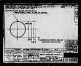 Manufacturer's drawing for North American Aviation P-51 Mustang. Drawing number 73-52221