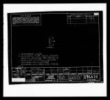 Manufacturer's drawing for Lockheed Corporation P-38 Lightning. Drawing number 196618