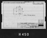 Manufacturer's drawing for North American Aviation B-25 Mitchell Bomber. Drawing number 98-61330