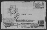 Manufacturer's drawing for North American Aviation B-25 Mitchell Bomber. Drawing number 98-71133