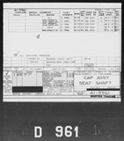 Manufacturer's drawing for Boeing Aircraft Corporation B-17 Flying Fortress. Drawing number 41-9961
