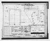 Manufacturer's drawing for Boeing Aircraft Corporation B-17 Flying Fortress. Drawing number 21-6106