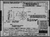 Manufacturer's drawing for North American Aviation B-25 Mitchell Bomber. Drawing number 62A-34558