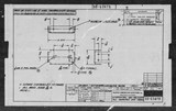 Manufacturer's drawing for North American Aviation B-25 Mitchell Bomber. Drawing number 98-62479