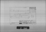 Manufacturer's drawing for Lockheed Aircraft Corporation T-33 Shooting Star. Drawing number 206572