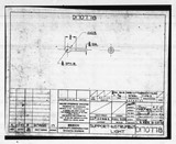 Manufacturer's drawing for Beechcraft Beech Staggerwing. Drawing number D170778