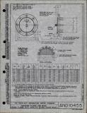Manufacturer's drawing for Generic Parts - Aviation Standards. Drawing number and10455