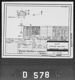 Manufacturer's drawing for Boeing Aircraft Corporation B-17 Flying Fortress. Drawing number 41-8089