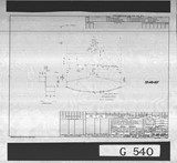 Manufacturer's drawing for Bell Aircraft P-39 Airacobra. Drawing number 33-149-007
