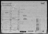 Manufacturer's drawing for North American Aviation B-25 Mitchell Bomber. Drawing number 98-53066