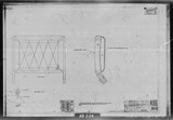 Manufacturer's drawing for North American Aviation B-25 Mitchell Bomber. Drawing number 98-53221