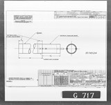 Manufacturer's drawing for Bell Aircraft P-39 Airacobra. Drawing number 33-749-014