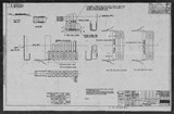 Manufacturer's drawing for North American Aviation B-25 Mitchell Bomber. Drawing number 98-62438