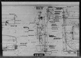Manufacturer's drawing for North American Aviation B-25 Mitchell Bomber. Drawing number 98-42161