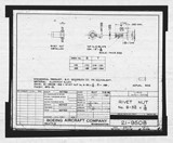 Manufacturer's drawing for Boeing Aircraft Corporation B-17 Flying Fortress. Drawing number 21-9508