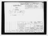Manufacturer's drawing for Beechcraft AT-10 Wichita - Private. Drawing number 106674
