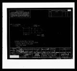 Manufacturer's drawing for Lockheed Corporation P-38 Lightning. Drawing number 197743