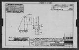 Manufacturer's drawing for North American Aviation B-25 Mitchell Bomber. Drawing number 108-313439