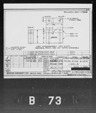 Manufacturer's drawing for Boeing Aircraft Corporation B-17 Flying Fortress. Drawing number 1-19001-115
