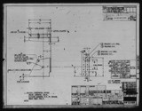 Manufacturer's drawing for North American Aviation B-25 Mitchell Bomber. Drawing number 98-52489