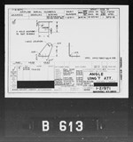 Manufacturer's drawing for Boeing Aircraft Corporation B-17 Flying Fortress. Drawing number 1-21971