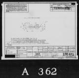 Manufacturer's drawing for Lockheed Corporation P-38 Lightning. Drawing number 195871