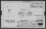 Manufacturer's drawing for North American Aviation B-25 Mitchell Bomber. Drawing number 108-543183