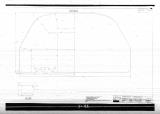 Manufacturer's drawing for Lockheed Corporation P-38 Lightning. Drawing number 201134