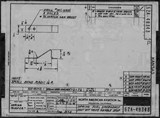 Manufacturer's drawing for North American Aviation B-25 Mitchell Bomber. Drawing number 62A-48343