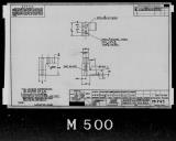 Manufacturer's drawing for Lockheed Corporation P-38 Lightning. Drawing number 191749