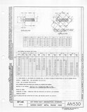 Manufacturer's drawing for Generic Parts - Aviation General Manuals. Drawing number AN530