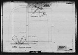 Manufacturer's drawing for North American Aviation B-25 Mitchell Bomber. Drawing number 98-733149