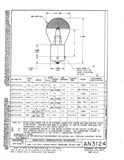 Manufacturer's drawing for Generic Parts - Aviation General Manuals. Drawing number AN3124