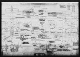 Manufacturer's drawing for North American Aviation B-25 Mitchell Bomber. Drawing number 108-00010