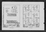 Manufacturer's drawing for North American Aviation B-25 Mitchell Bomber. Drawing number 2C15 2C16