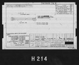 Manufacturer's drawing for North American Aviation B-25 Mitchell Bomber. Drawing number 98-588100