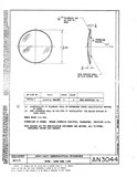 Manufacturer's drawing for Generic Parts - Aviation General Manuals. Drawing number AN3044