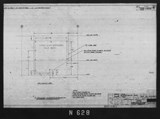 Manufacturer's drawing for North American Aviation B-25 Mitchell Bomber. Drawing number 108-313463
