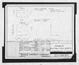 Manufacturer's drawing for Boeing Aircraft Corporation B-17 Flying Fortress. Drawing number 21-9850