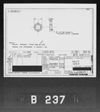Manufacturer's drawing for Boeing Aircraft Corporation B-17 Flying Fortress. Drawing number 1-20031