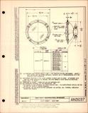 Manufacturer's drawing for Generic Parts - Aviation Standards. Drawing number an3037