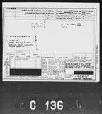 Manufacturer's drawing for Boeing Aircraft Corporation B-17 Flying Fortress. Drawing number 1-26857