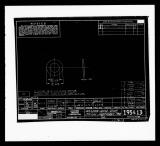 Manufacturer's drawing for Lockheed Corporation P-38 Lightning. Drawing number 195413