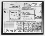 Manufacturer's drawing for Beechcraft AT-10 Wichita - Private. Drawing number 105807